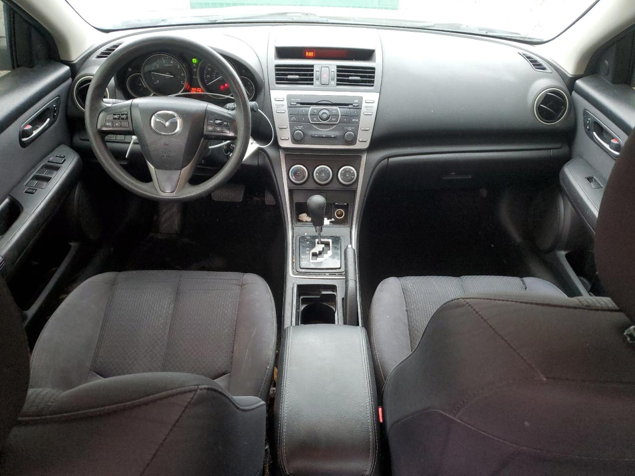 2012 Mazda 6 I Silver vin: 1YVHZ8BH8C5M03266