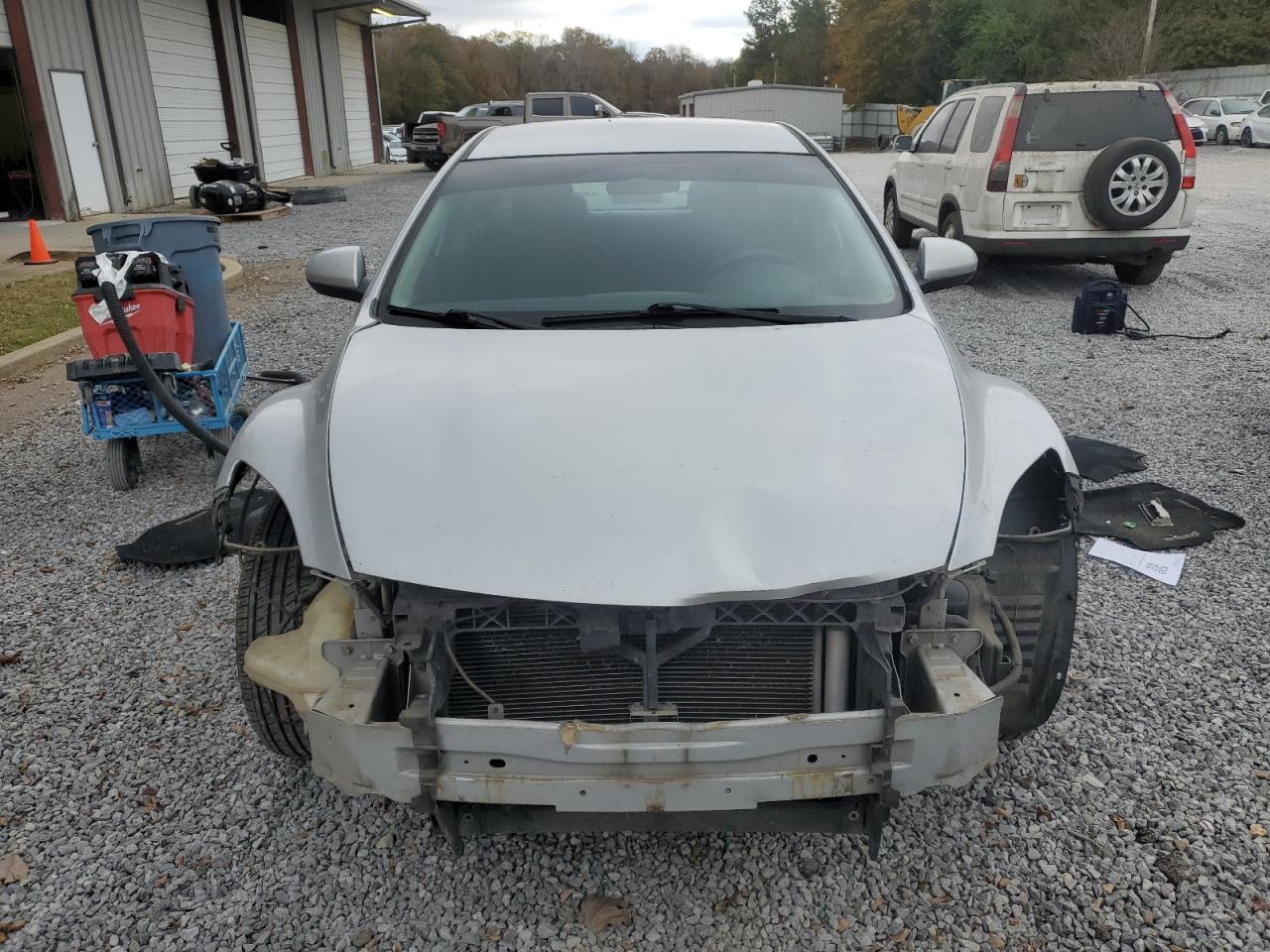 2012 Mazda 6 I Silver vin: 1YVHZ8BH8C5M03266