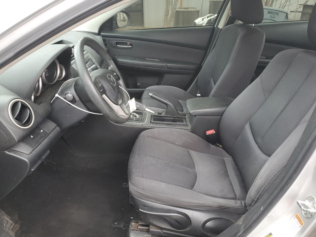 2012 Mazda 6 I Silver vin: 1YVHZ8BH8C5M03266