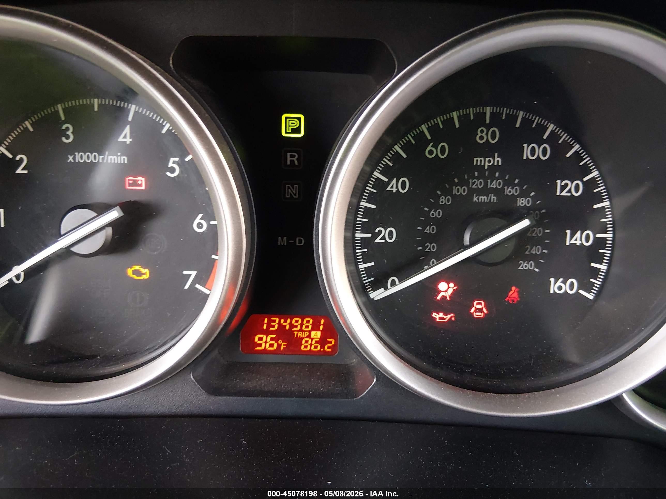 2010 Mazda Mazda6   Silver vin: 1YVHZ8BH9A5M54644