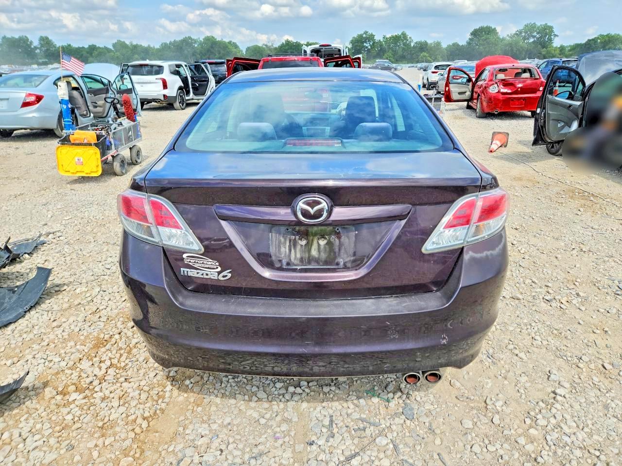 2010 Mazda 6 I Purple vin: 1YVHZ8BH9A5M54739