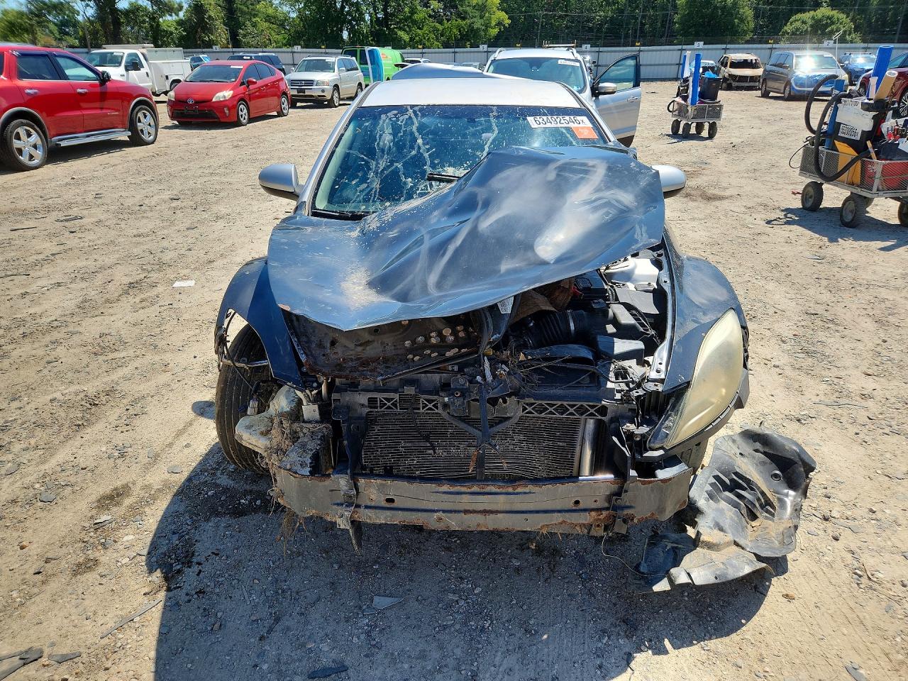 2011 Mazda 6 I Silver vin: 1YVHZ8BH9B5M03467