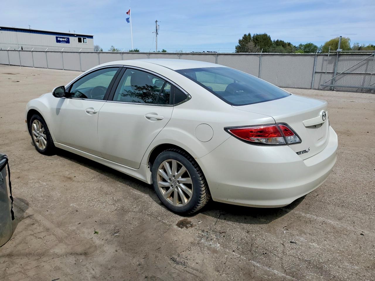 2011 Mazda 6 I White vin: 1YVHZ8BH9B5M22388