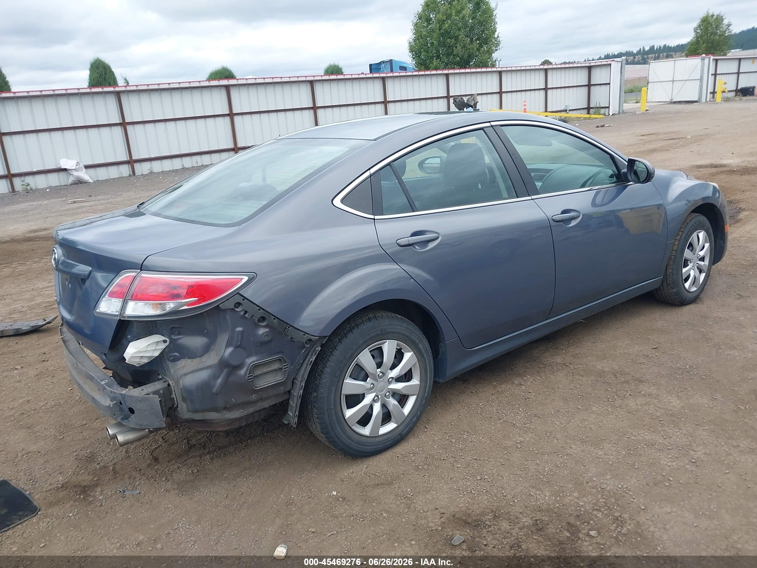 2011 Mazda Mazda6 I Sport Серый vin: 1YVHZ8BH9B5M23489
