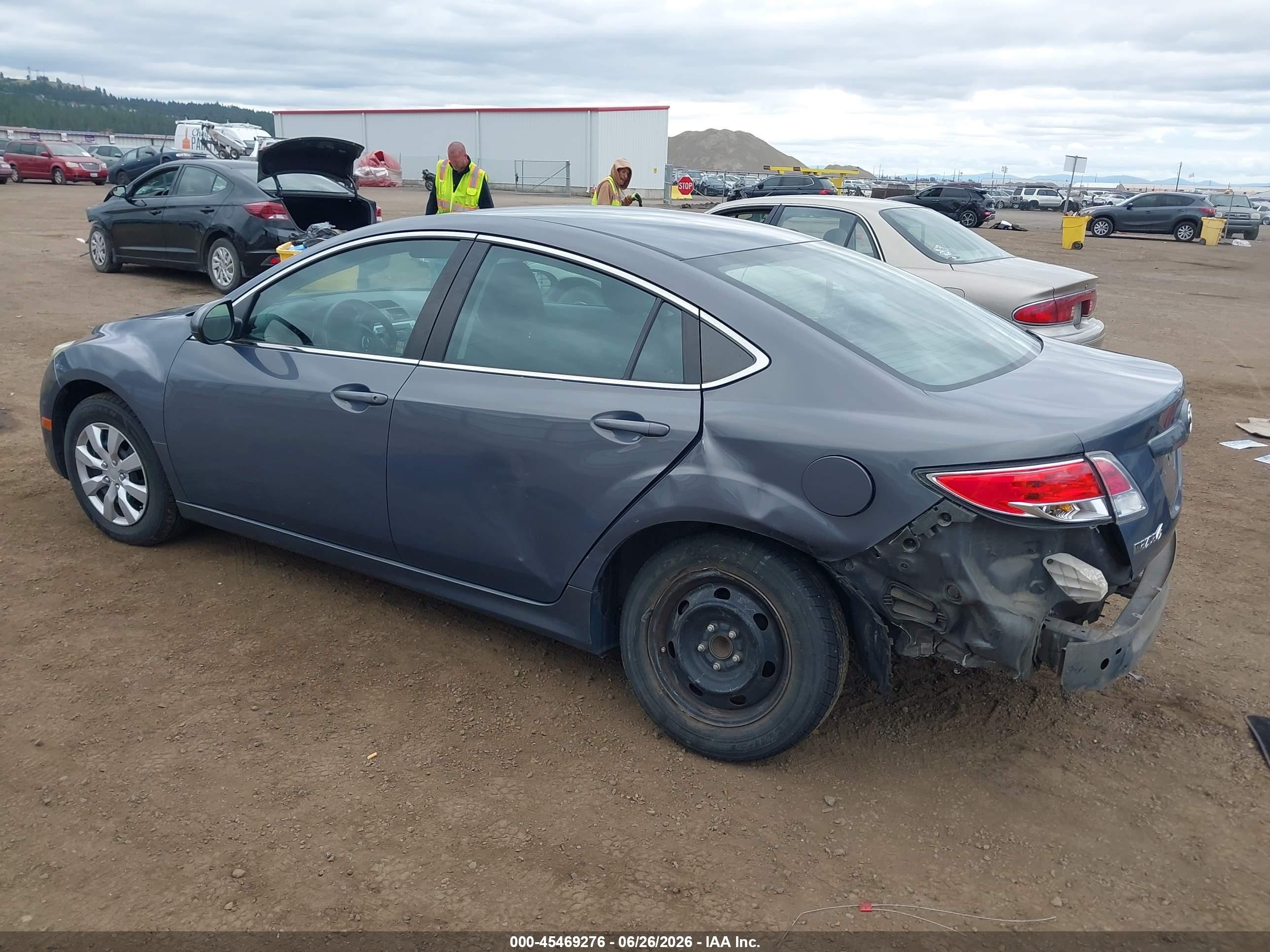 2011 Mazda Mazda6 I Sport Серый vin: 1YVHZ8BH9B5M23489