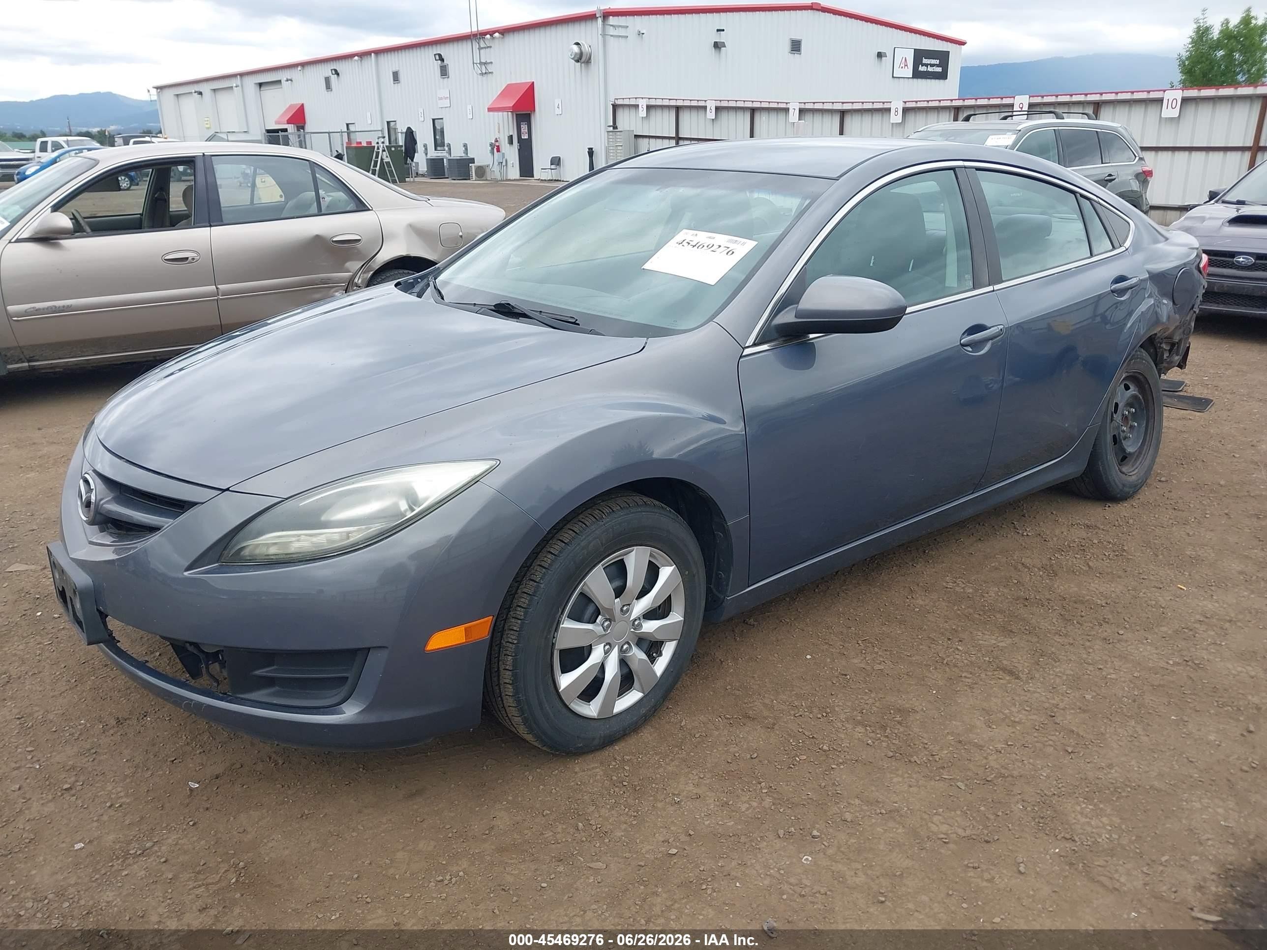 2011 Mazda Mazda6 I Sport Серый vin: 1YVHZ8BH9B5M23489