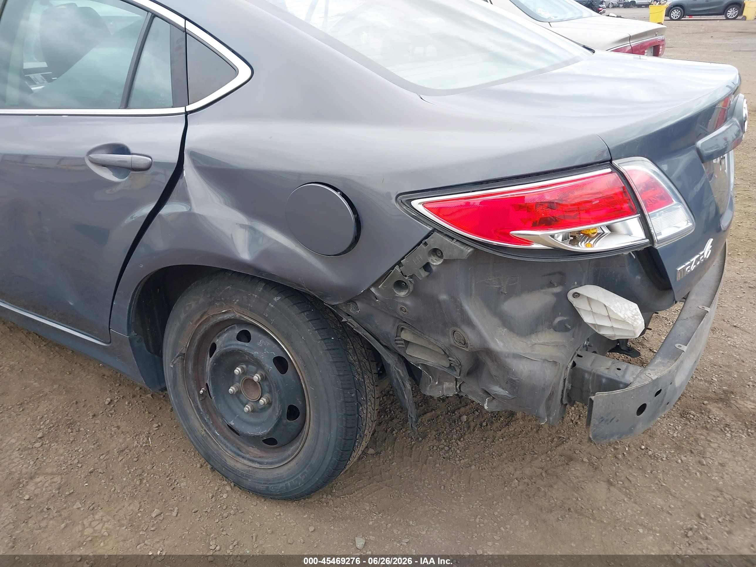 2011 Mazda Mazda6 I Sport Серый vin: 1YVHZ8BH9B5M23489