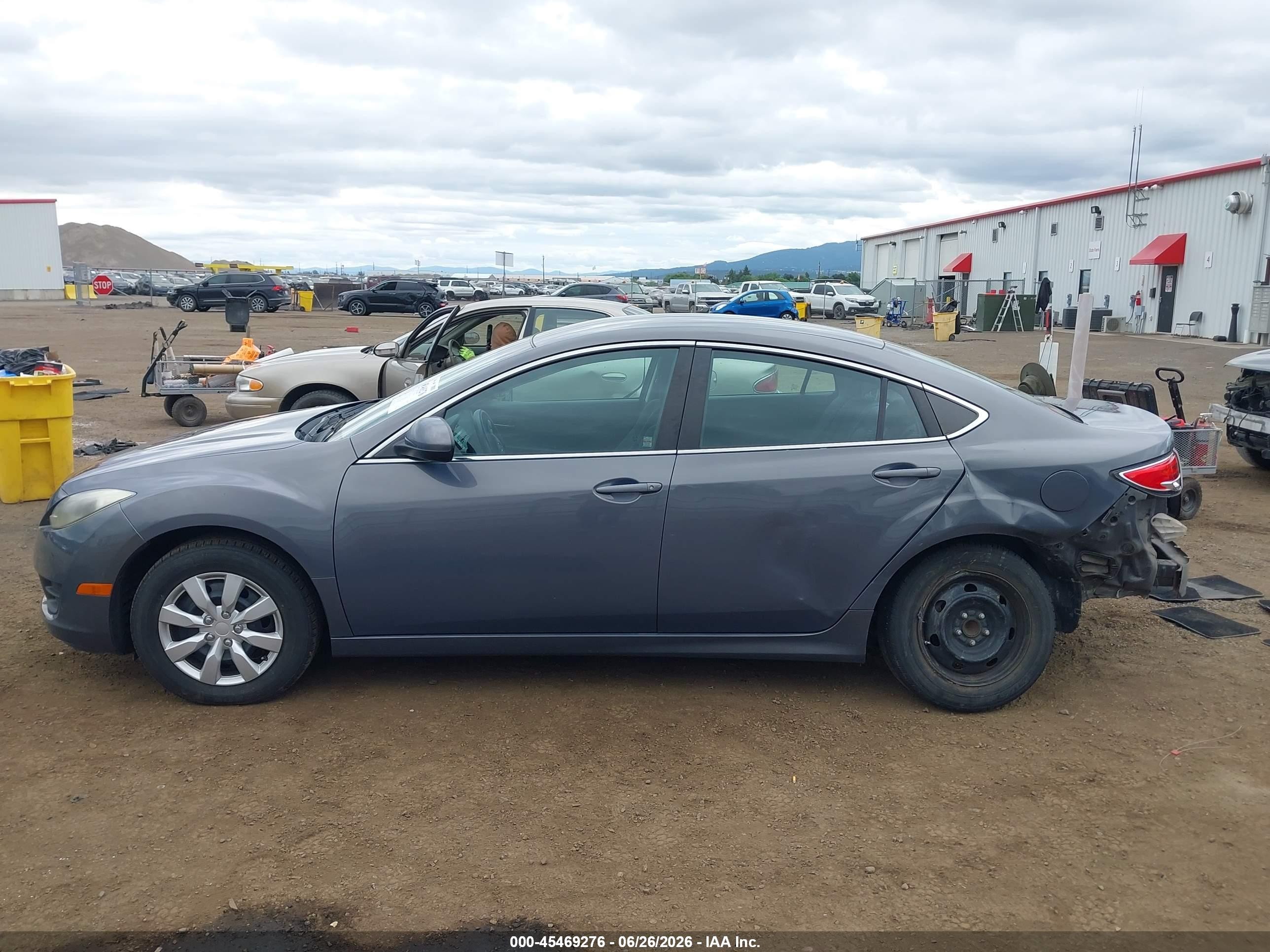 2011 Mazda Mazda6 I Sport Серый vin: 1YVHZ8BH9B5M23489