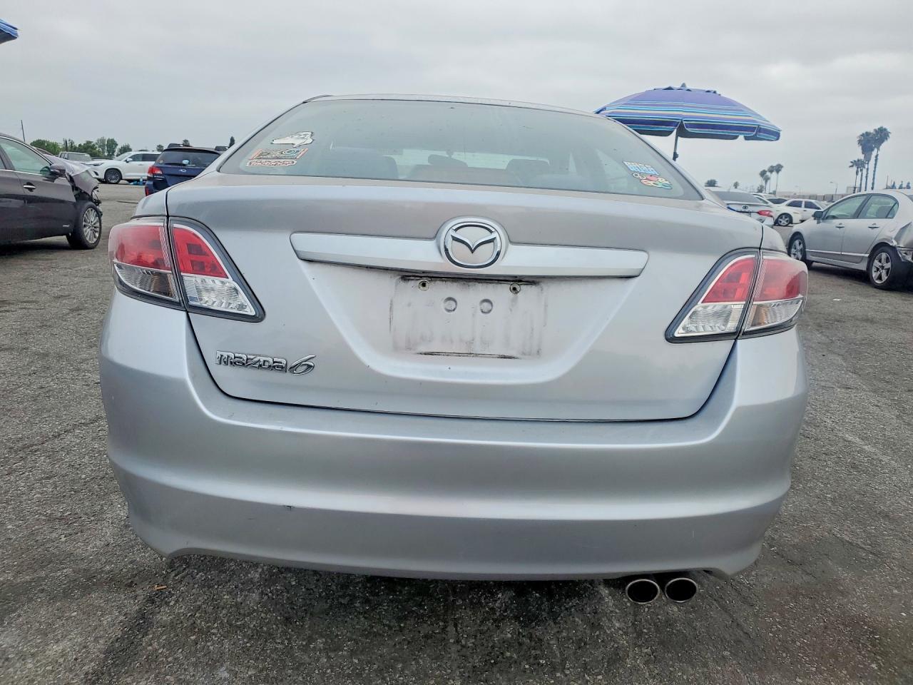 2012 Mazda 6 I Silver vin: 1YVHZ8BH9C5M05513