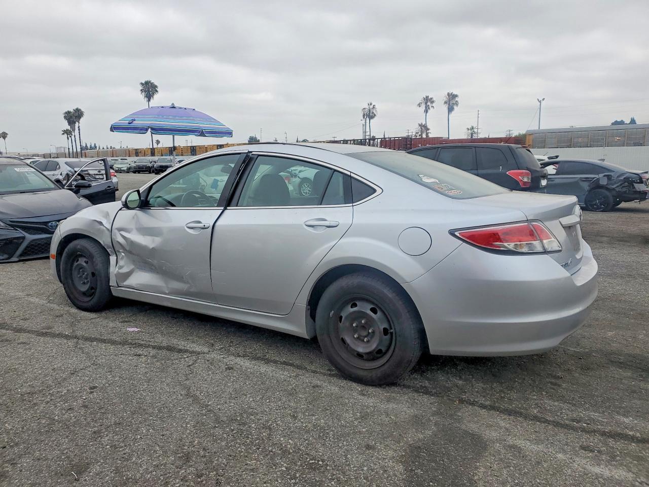 2012 Mazda 6 I Silver vin: 1YVHZ8BH9C5M05513
