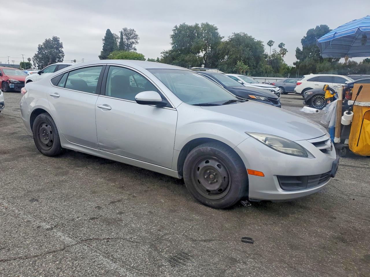 2012 Mazda 6 I Silver vin: 1YVHZ8BH9C5M05513