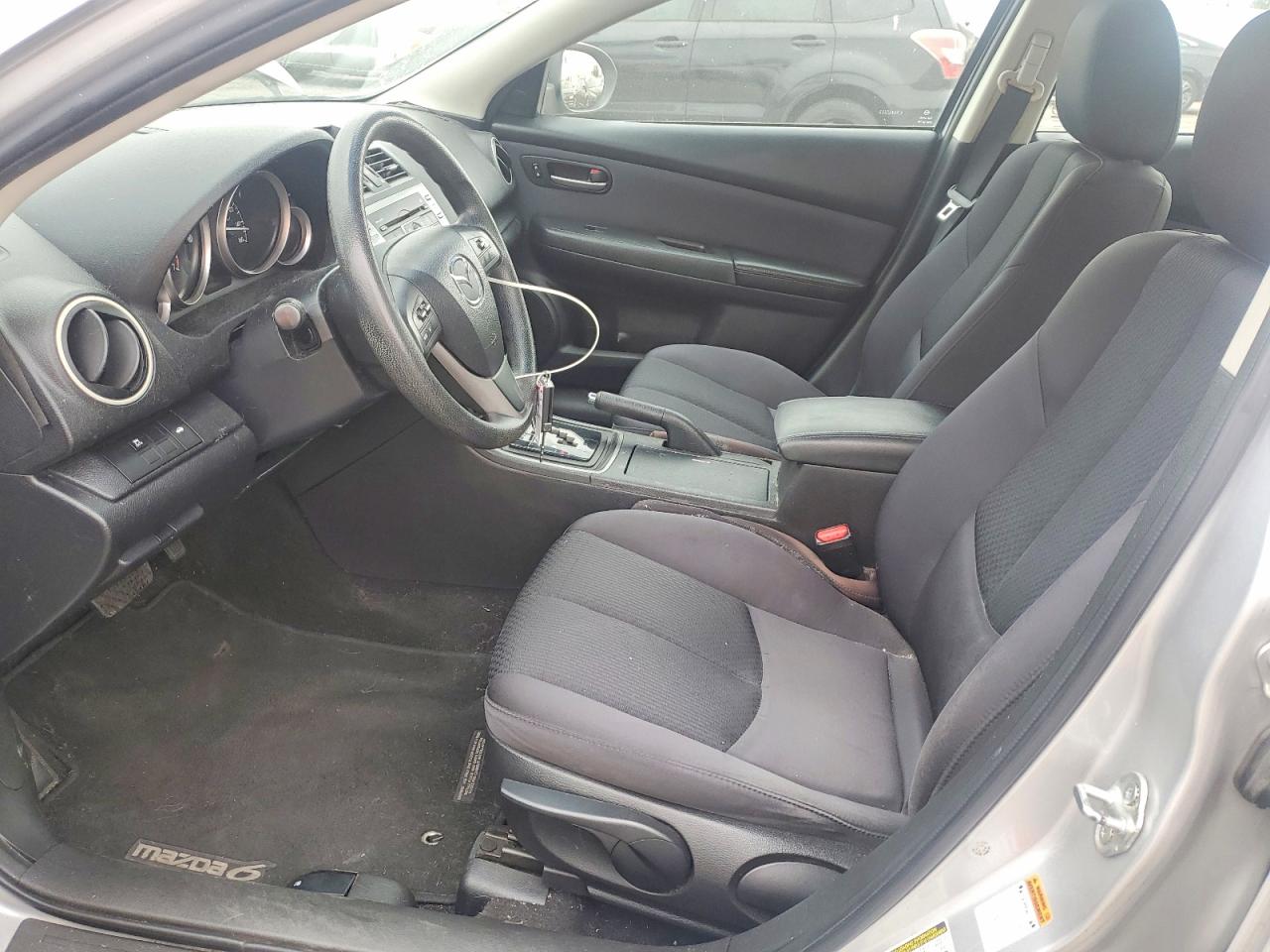 2012 Mazda 6 I Silver vin: 1YVHZ8BH9C5M05513