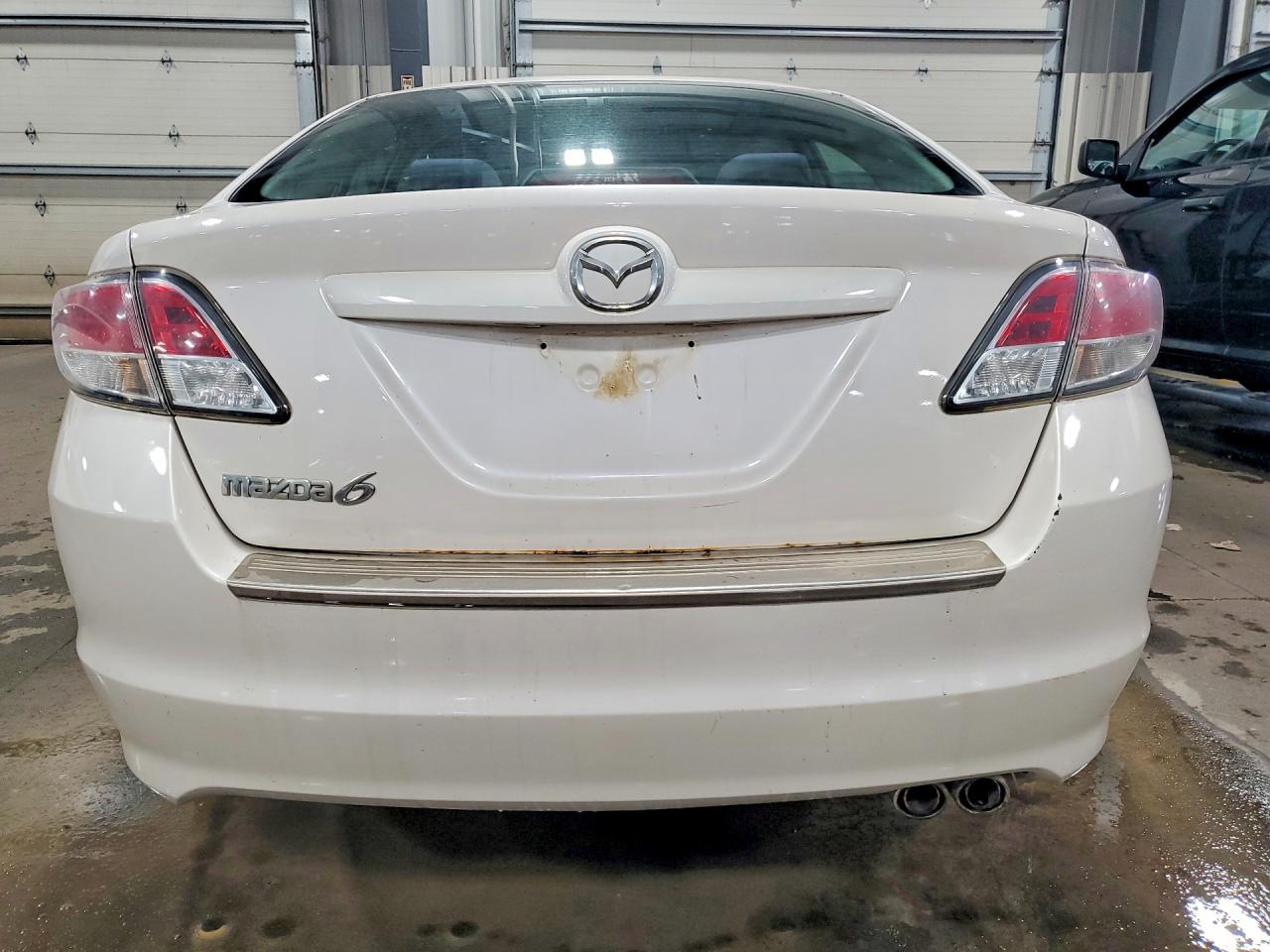 2012 Mazda 6 I White vin: 1YVHZ8BH9C5M08072