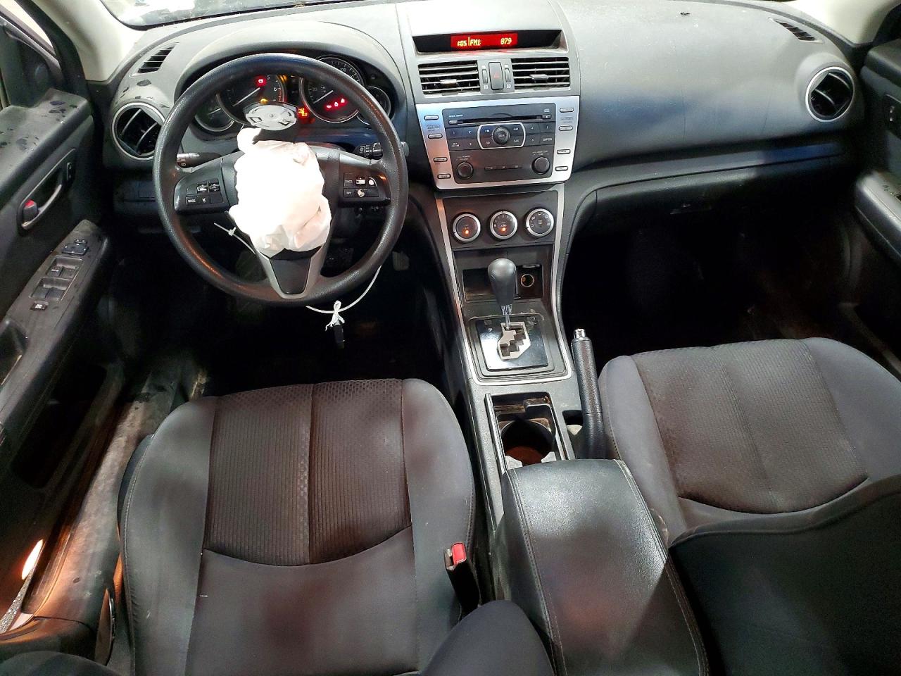 2012 Mazda 6 I White vin: 1YVHZ8BH9C5M08072