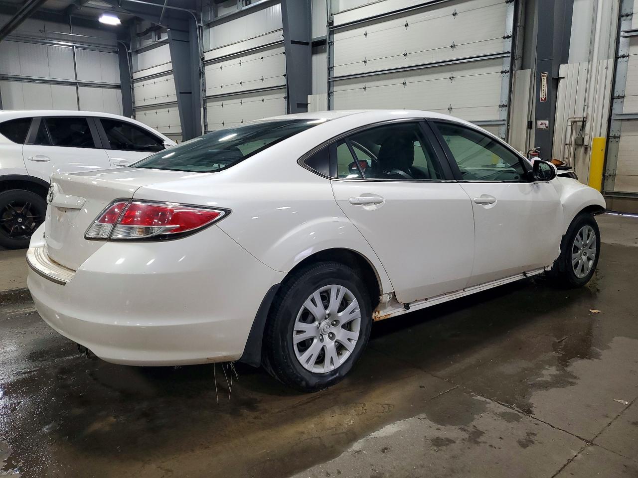 2012 Mazda 6 I White vin: 1YVHZ8BH9C5M08072
