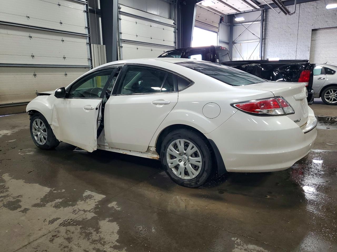 2012 Mazda 6 I White vin: 1YVHZ8BH9C5M08072