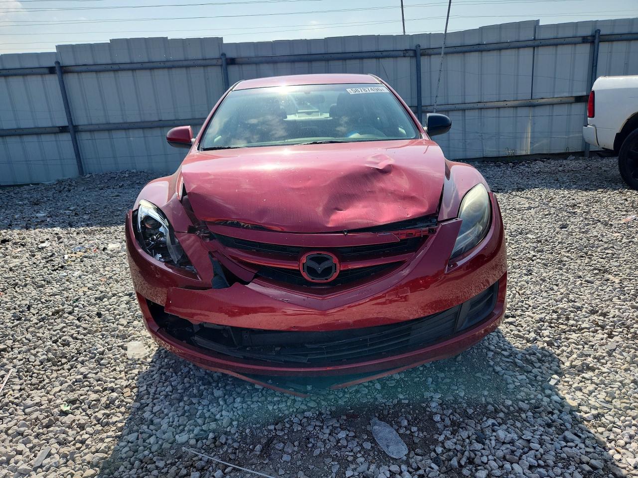 2012 Mazda 6 I Red vin: 1YVHZ8BH9C5M09075