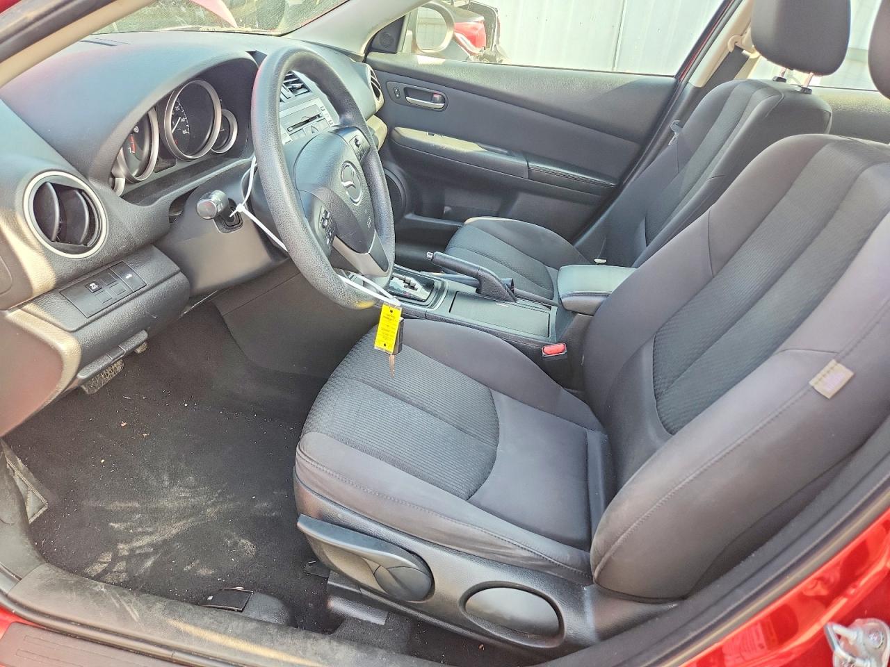 2012 Mazda 6 I Red vin: 1YVHZ8BH9C5M09075