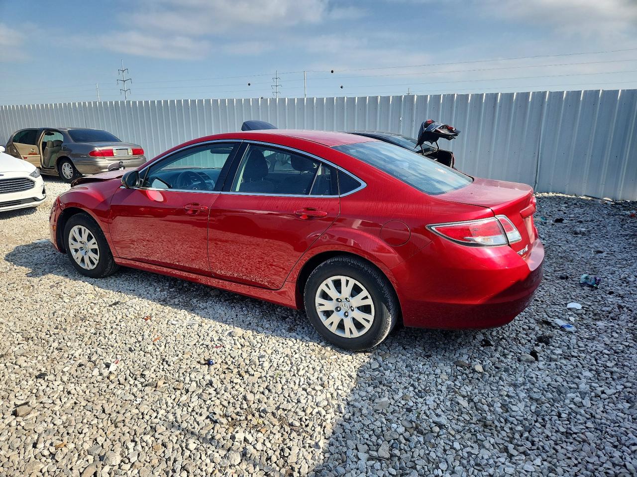 2012 Mazda 6 I Red vin: 1YVHZ8BH9C5M09075