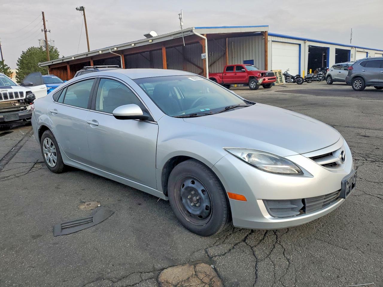 2012 Mazda 6 I Silver vin: 1YVHZ8BH9C5M30959