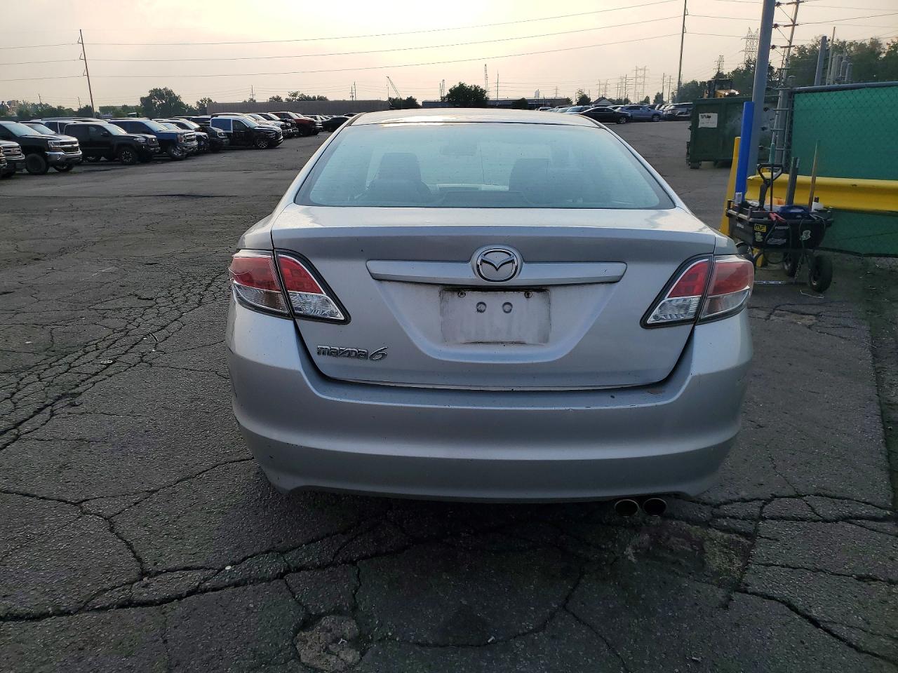 2012 Mazda 6 I Silver vin: 1YVHZ8BH9C5M30959