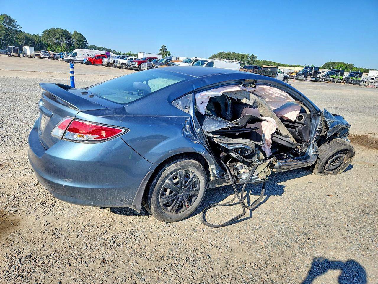 2013 Mazda 6 Sport Green vin: 1YVHZ8BH9D5M09899