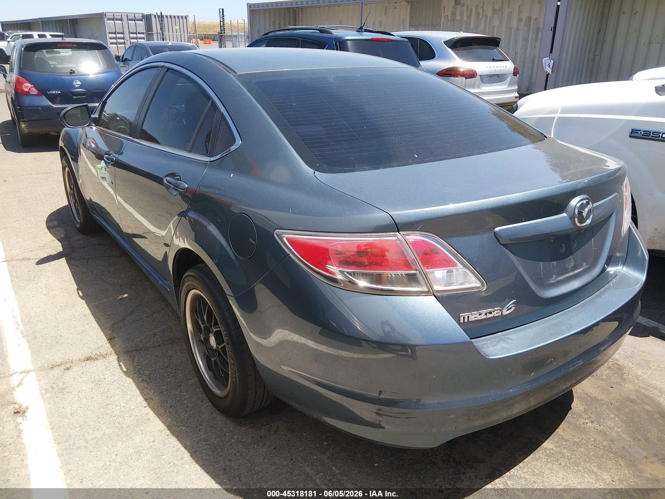 2013 Mazda Mazda6 I Sport Blue vin: 1YVHZ8BH9D5M14326