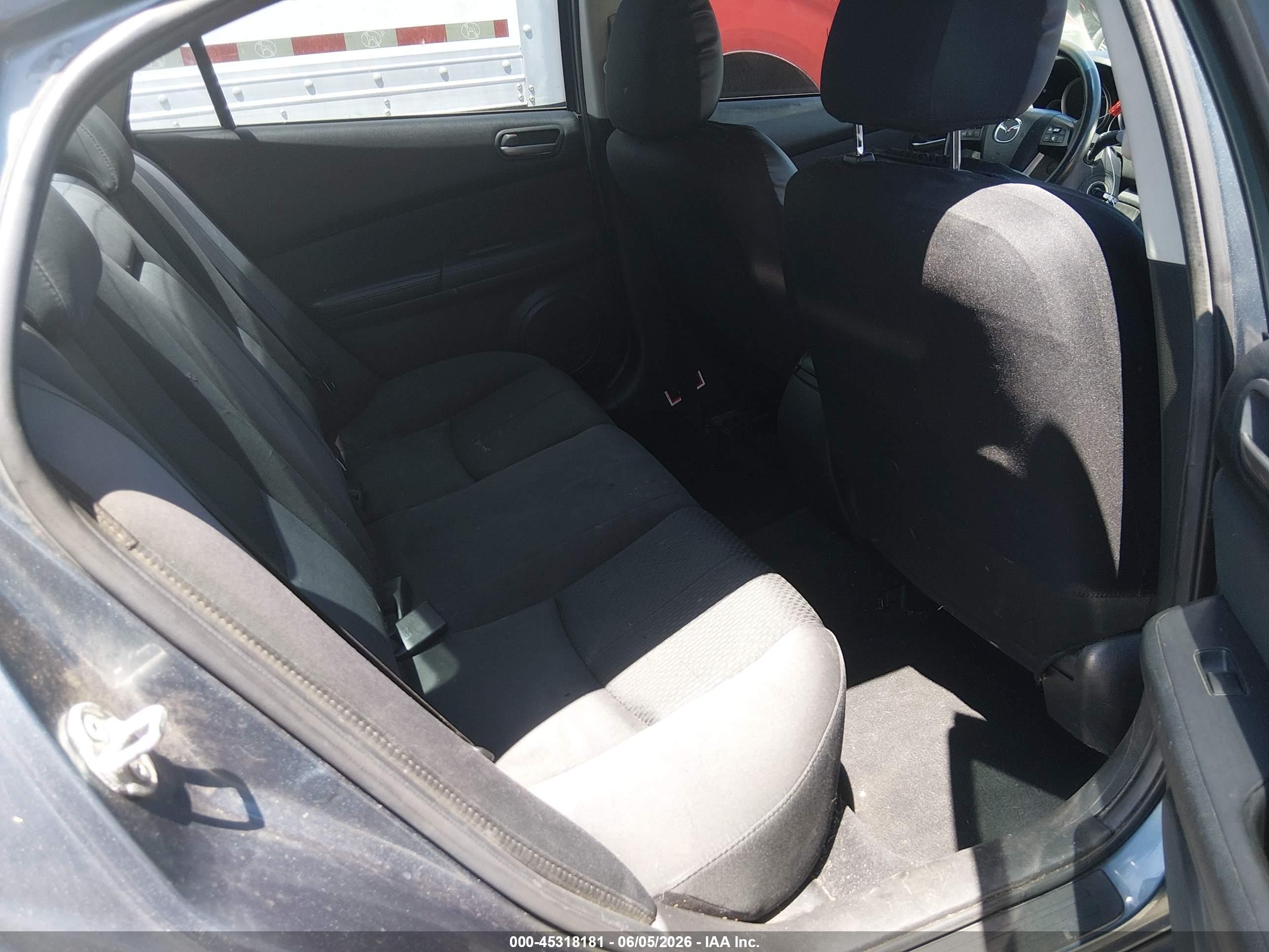 2013 Mazda Mazda6 I Sport Blue vin: 1YVHZ8BH9D5M14326