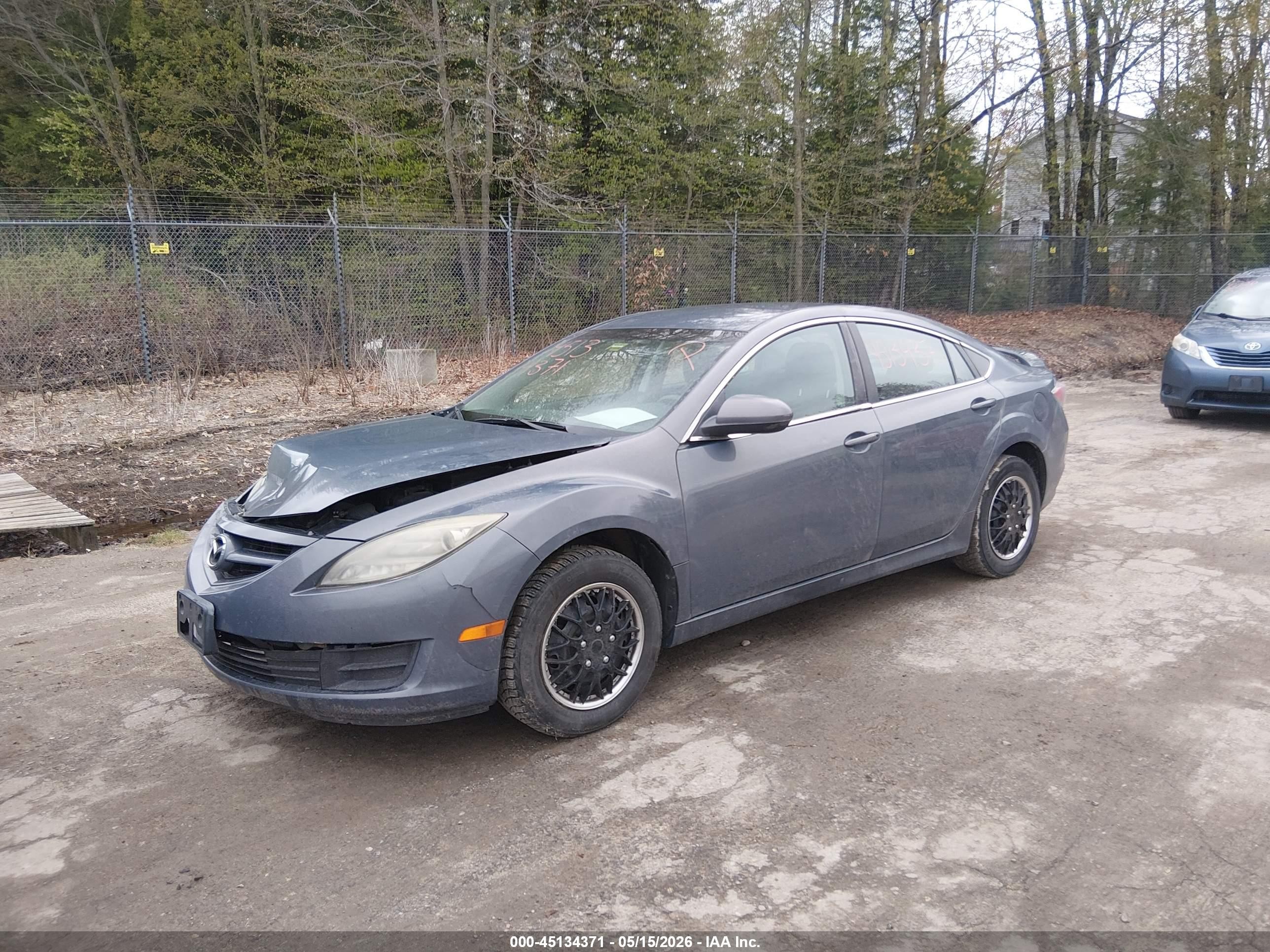 2010 Mazda Mazda6 I Sport Синий vin: 1YVHZ8BHXA5M16663