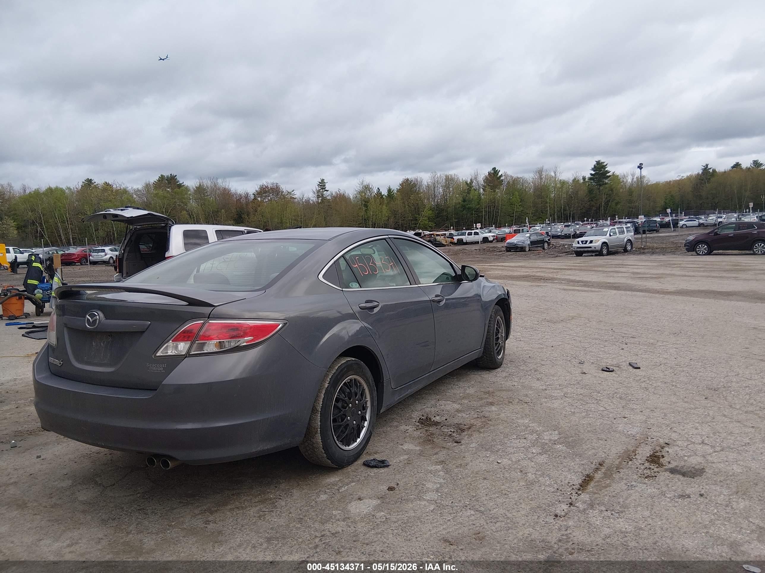 2010 Mazda Mazda6 I Sport Синий vin: 1YVHZ8BHXA5M16663