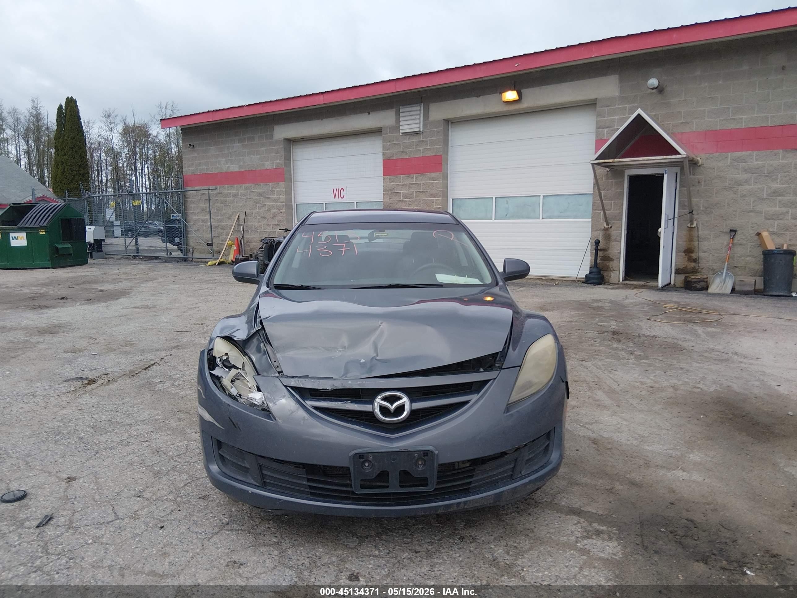 2010 Mazda Mazda6 I Sport Синий vin: 1YVHZ8BHXA5M16663
