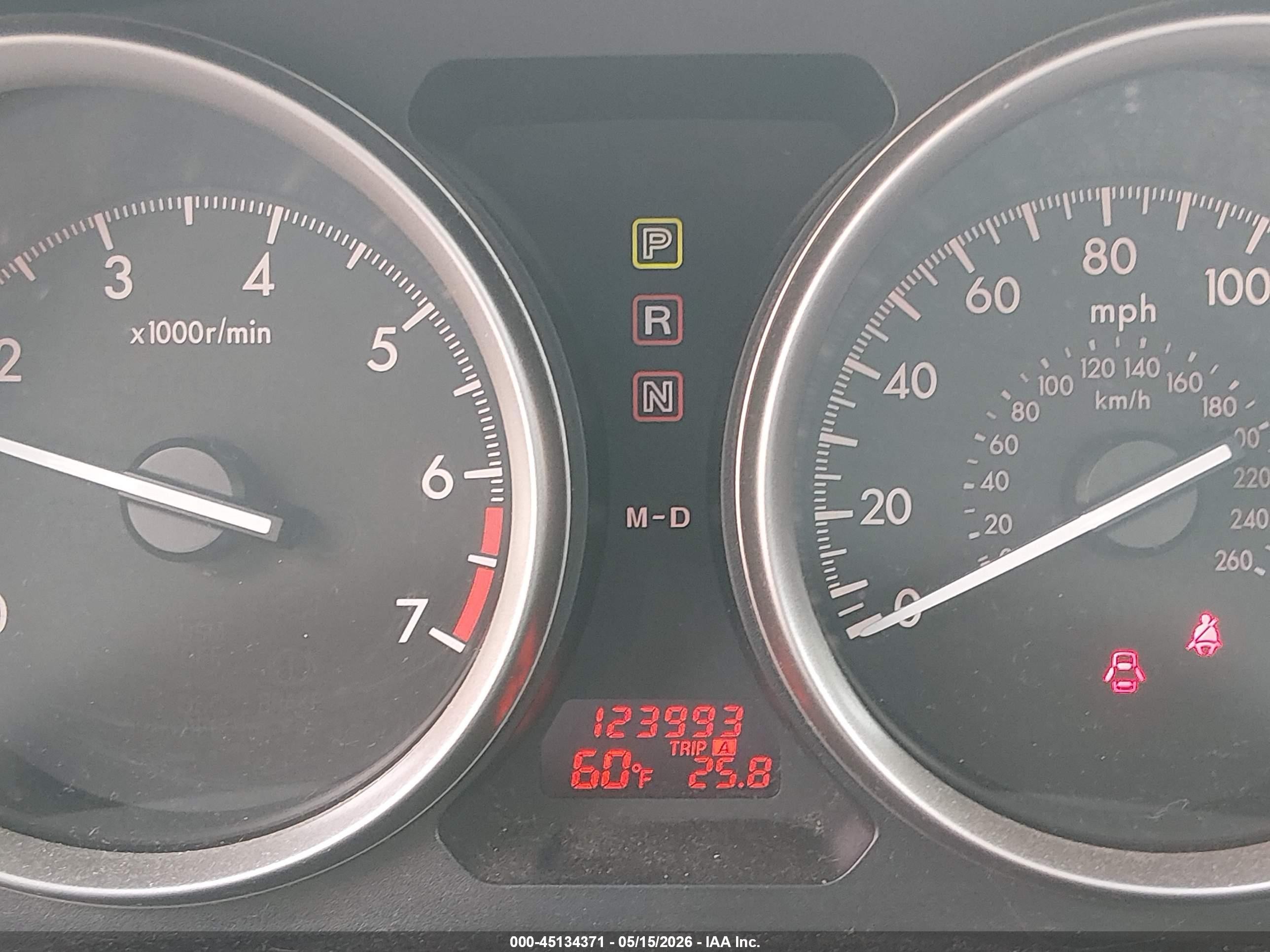 2010 Mazda Mazda6 I Sport Синий vin: 1YVHZ8BHXA5M16663