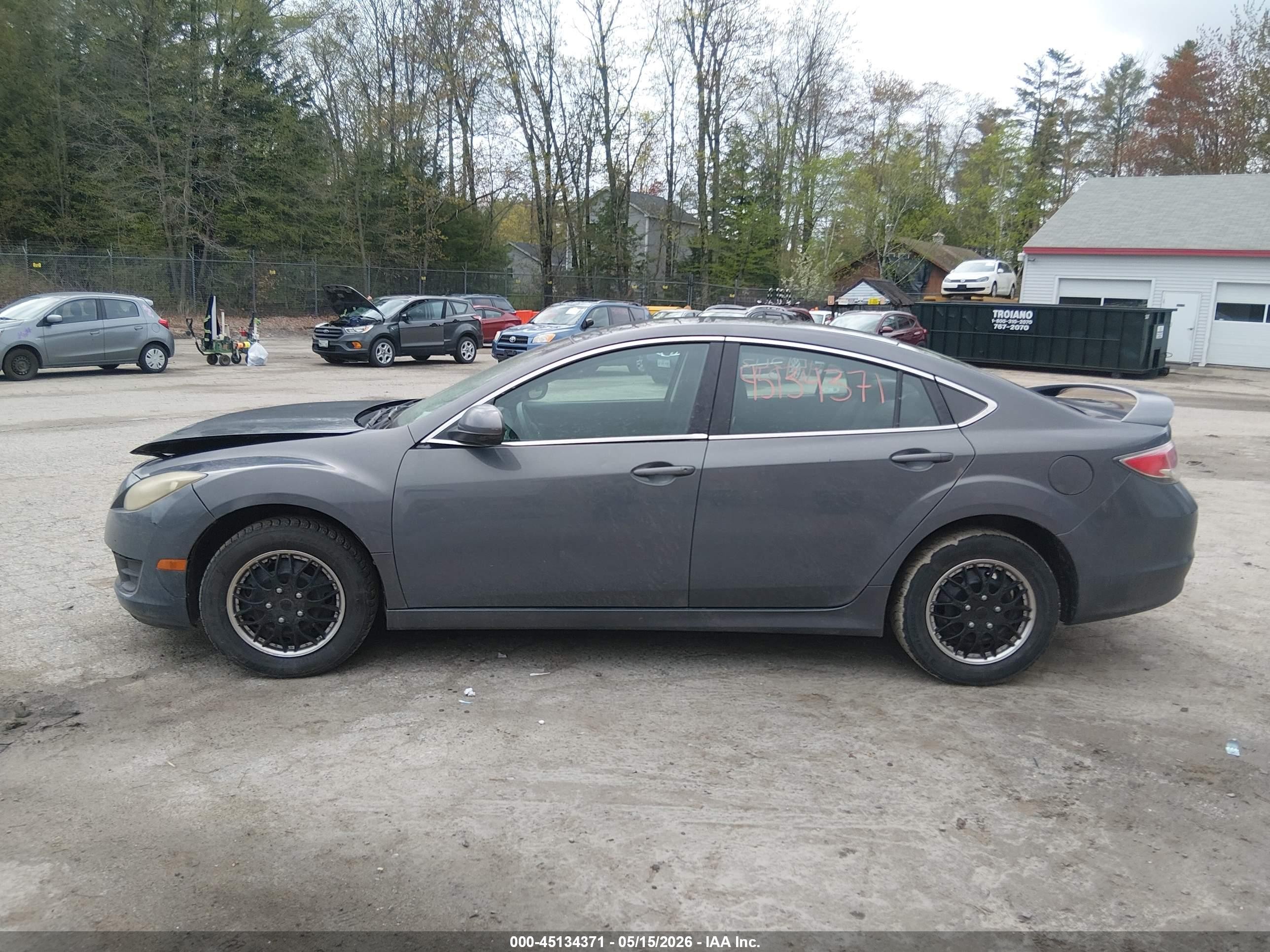2010 Mazda Mazda6 I Sport Синий vin: 1YVHZ8BHXA5M16663