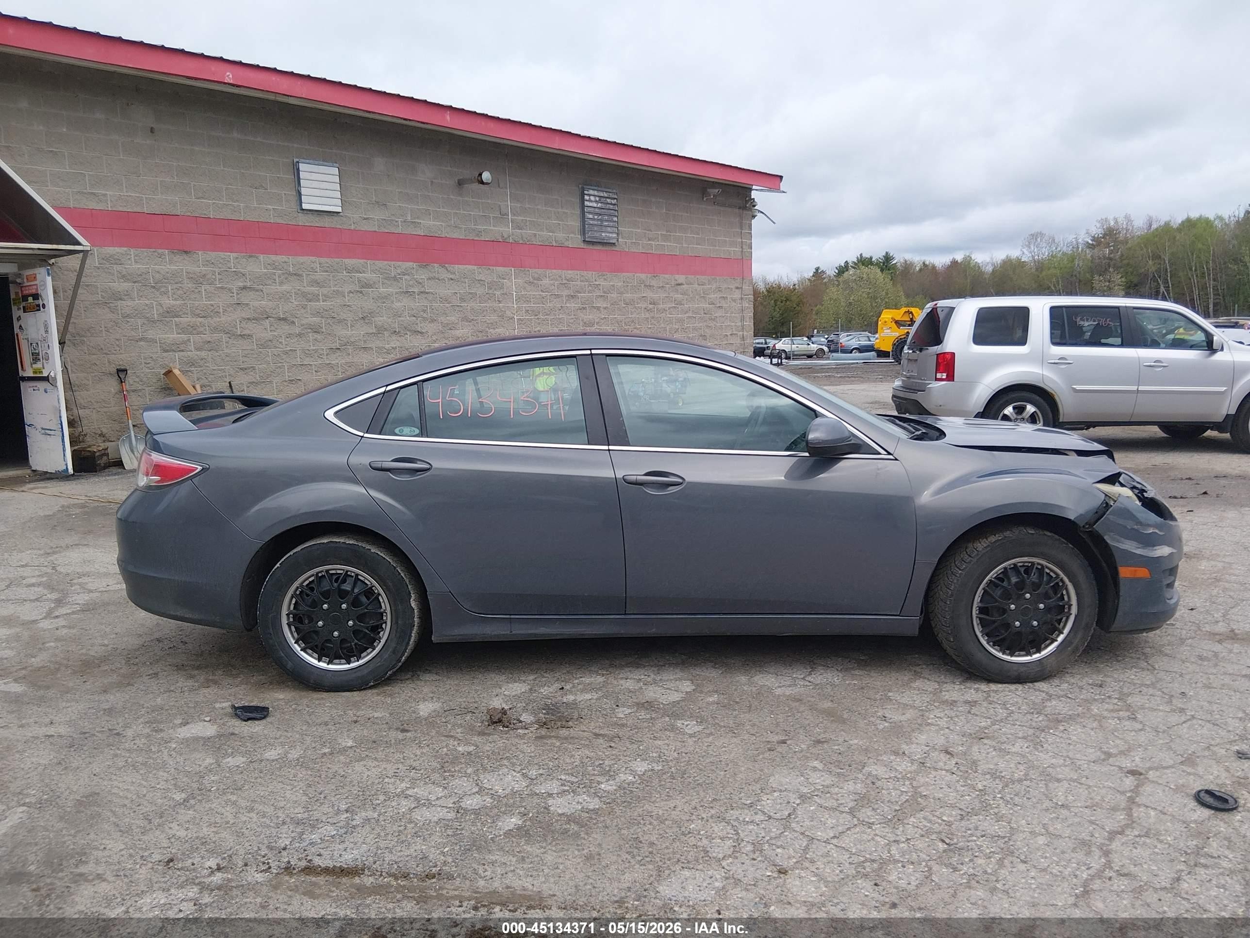 2010 Mazda Mazda6 I Sport Синий vin: 1YVHZ8BHXA5M16663