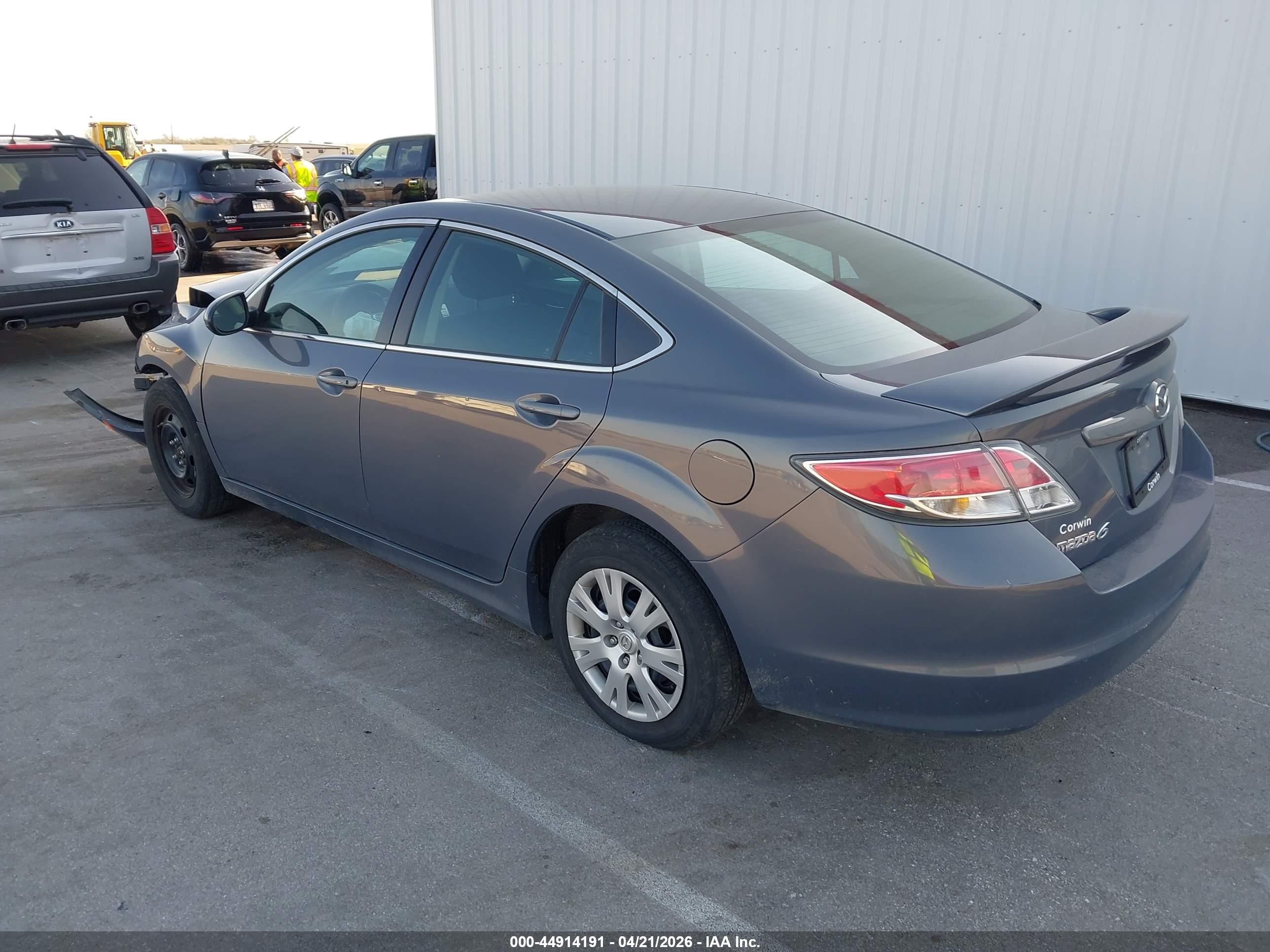 2011 Mazda Mazda6 I Sport Blue vin: 1YVHZ8BHXB5M03171