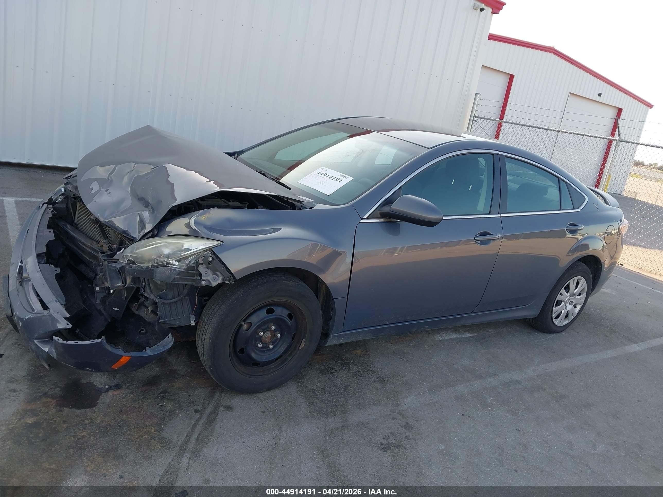 2011 Mazda Mazda6 I Sport Blue vin: 1YVHZ8BHXB5M03171