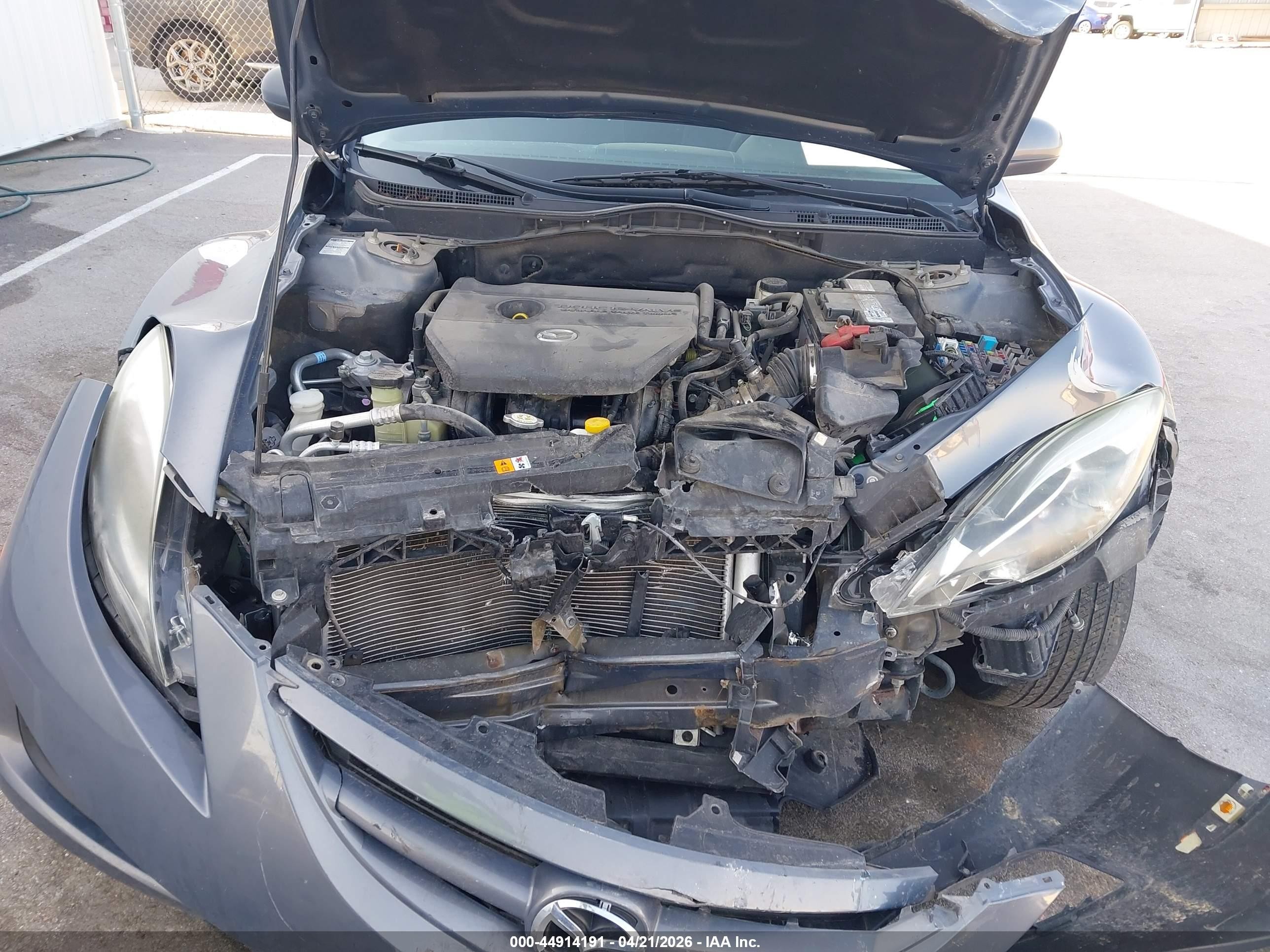 2011 Mazda Mazda6 I Sport Blue vin: 1YVHZ8BHXB5M03171