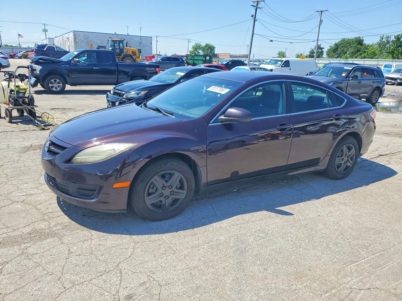 2011 Mazda 6 I Purple vin: 1YVHZ8BHXB5M05650