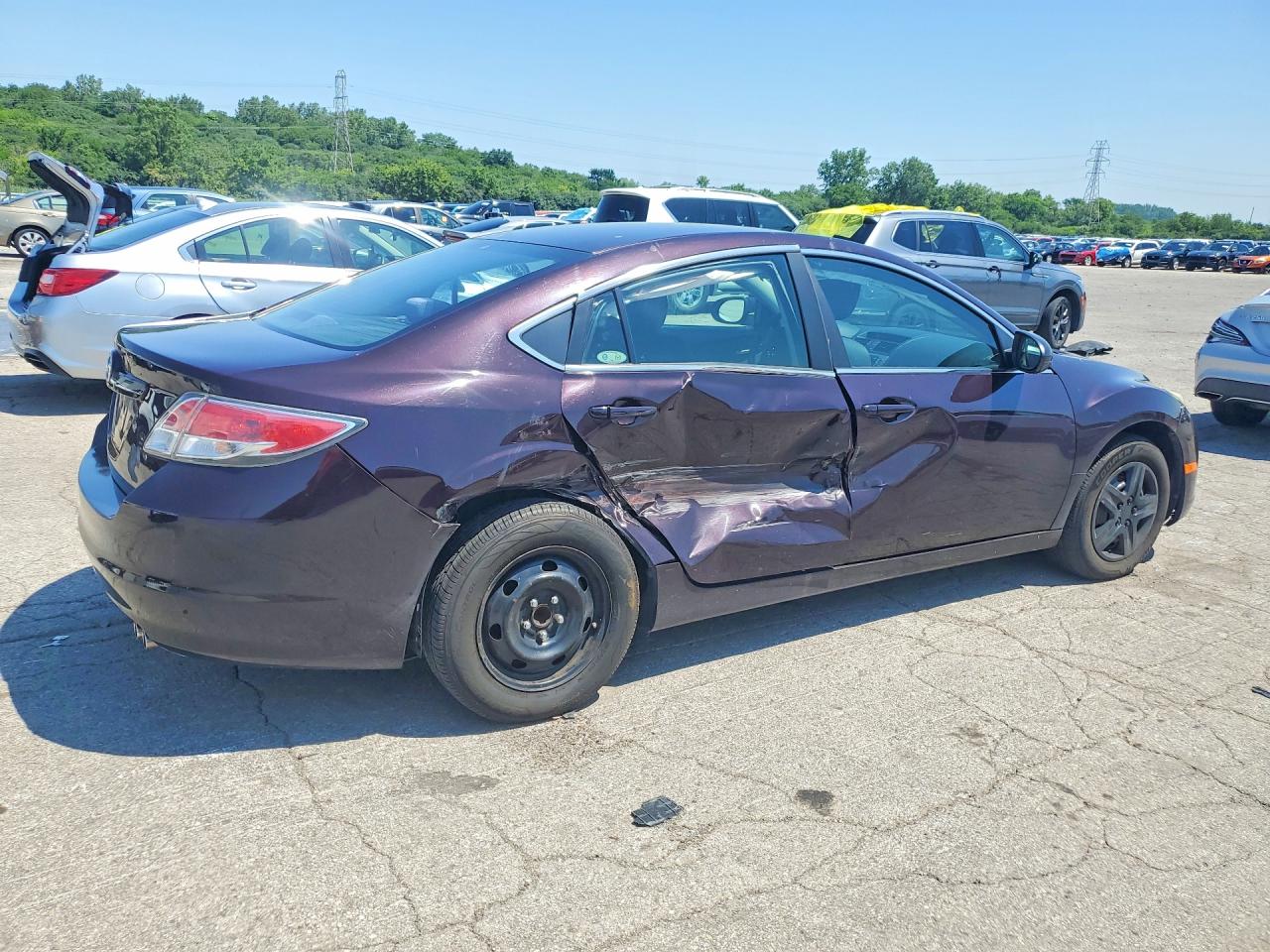 2011 Mazda 6 I Фиолетовый vin: 1YVHZ8BHXB5M05650