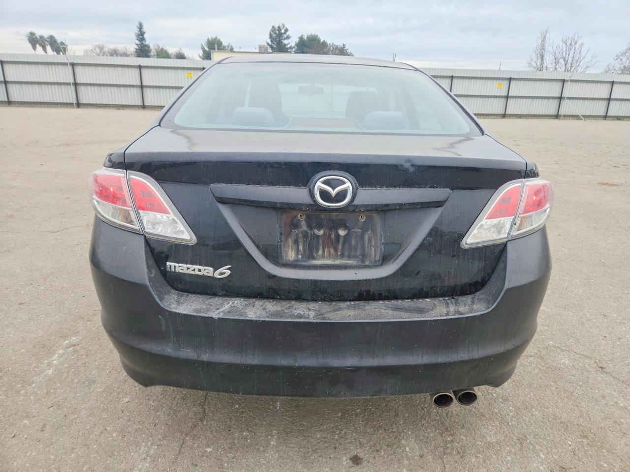 2011 Mazd 6 I Black vin: 1YVHZ8BHXB5M16731