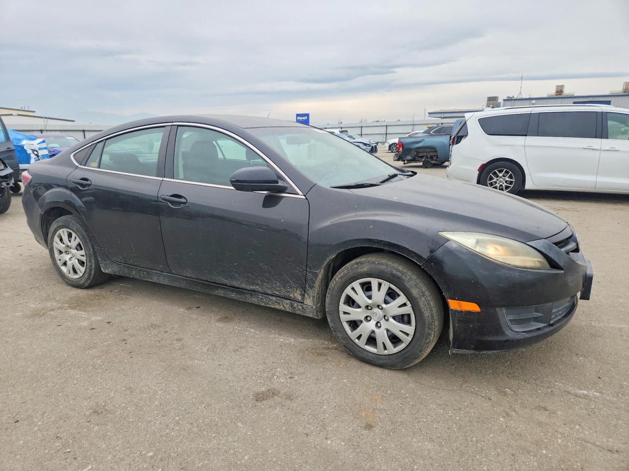 2011 Mazd 6 I Black vin: 1YVHZ8BHXB5M16731