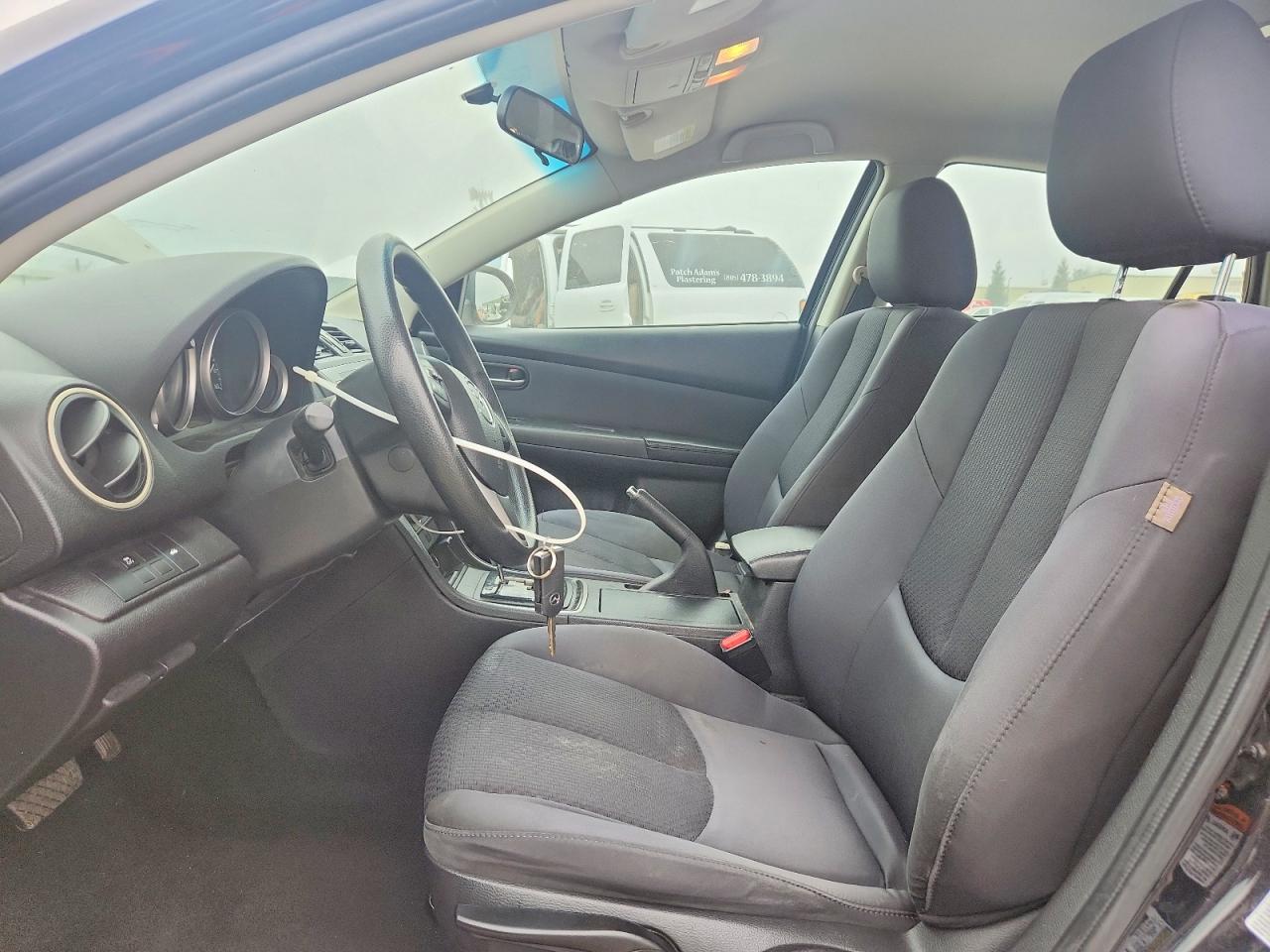 2011 Mazd 6 I Black vin: 1YVHZ8BHXB5M16731
