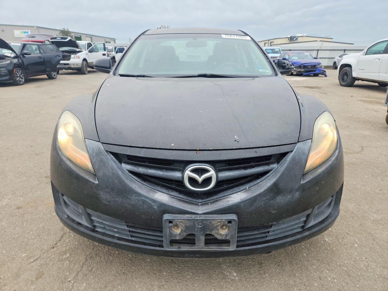 2011 Mazd 6 I Black vin: 1YVHZ8BHXB5M16731