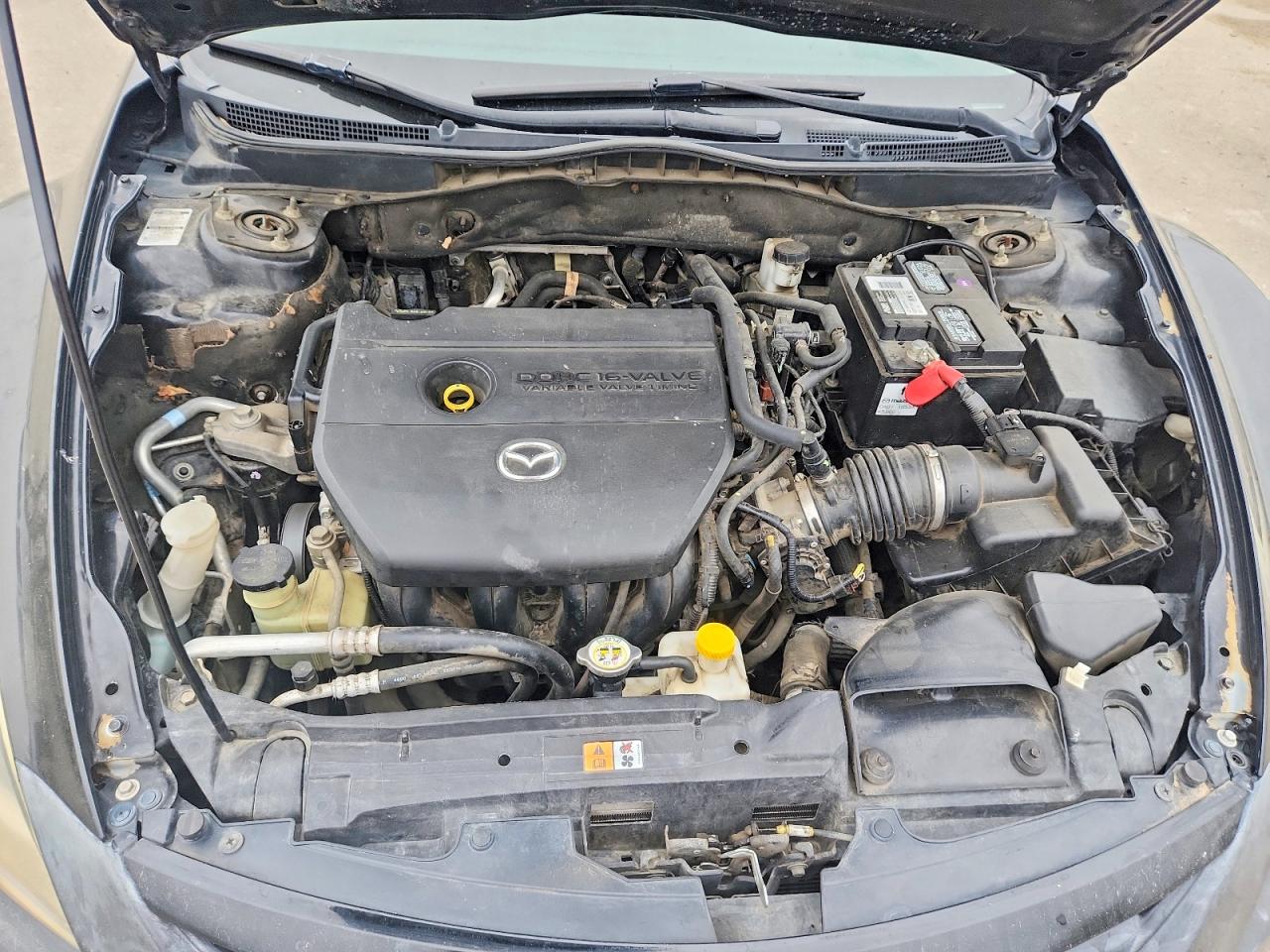 2011 Mazd 6 I Black vin: 1YVHZ8BHXB5M16731