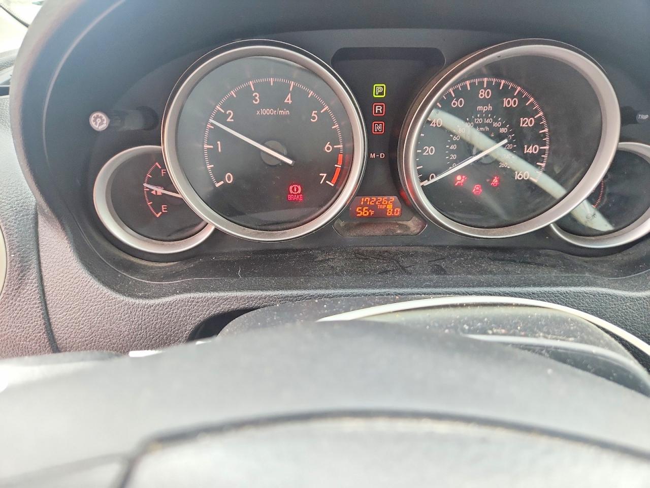 2011 Mazd 6 I Black vin: 1YVHZ8BHXB5M16731