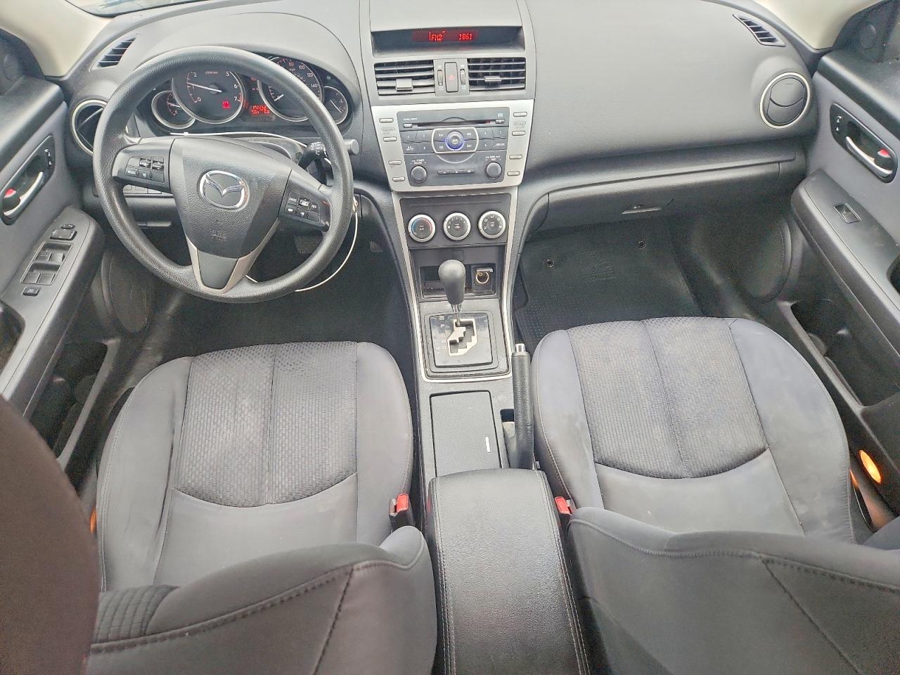 2011 Mazd 6 I Black vin: 1YVHZ8BHXB5M16731