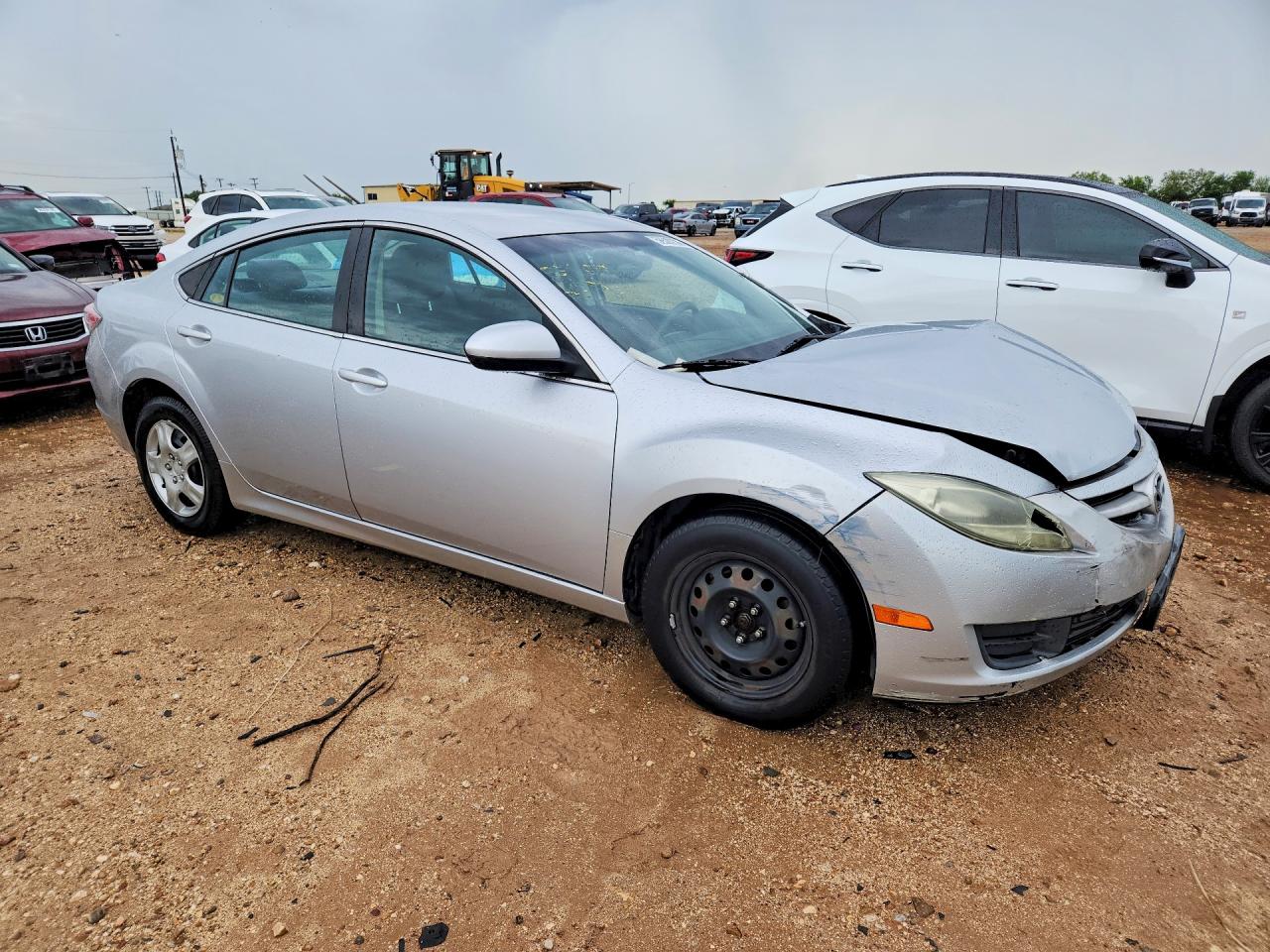 2011 Mazda 6 I Silver vin: 1YVHZ8BHXB5M17149