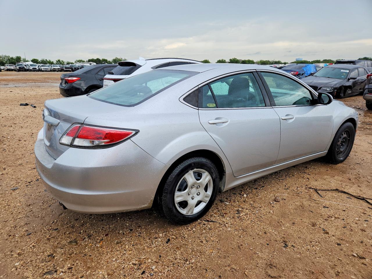 2011 Mazda 6 I Silver vin: 1YVHZ8BHXB5M17149