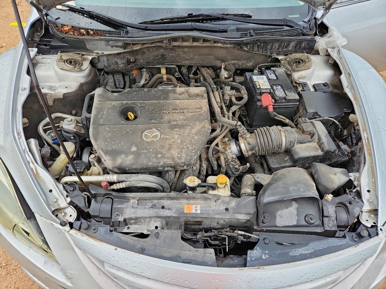 2011 Mazda 6 I Silver vin: 1YVHZ8BHXB5M17149