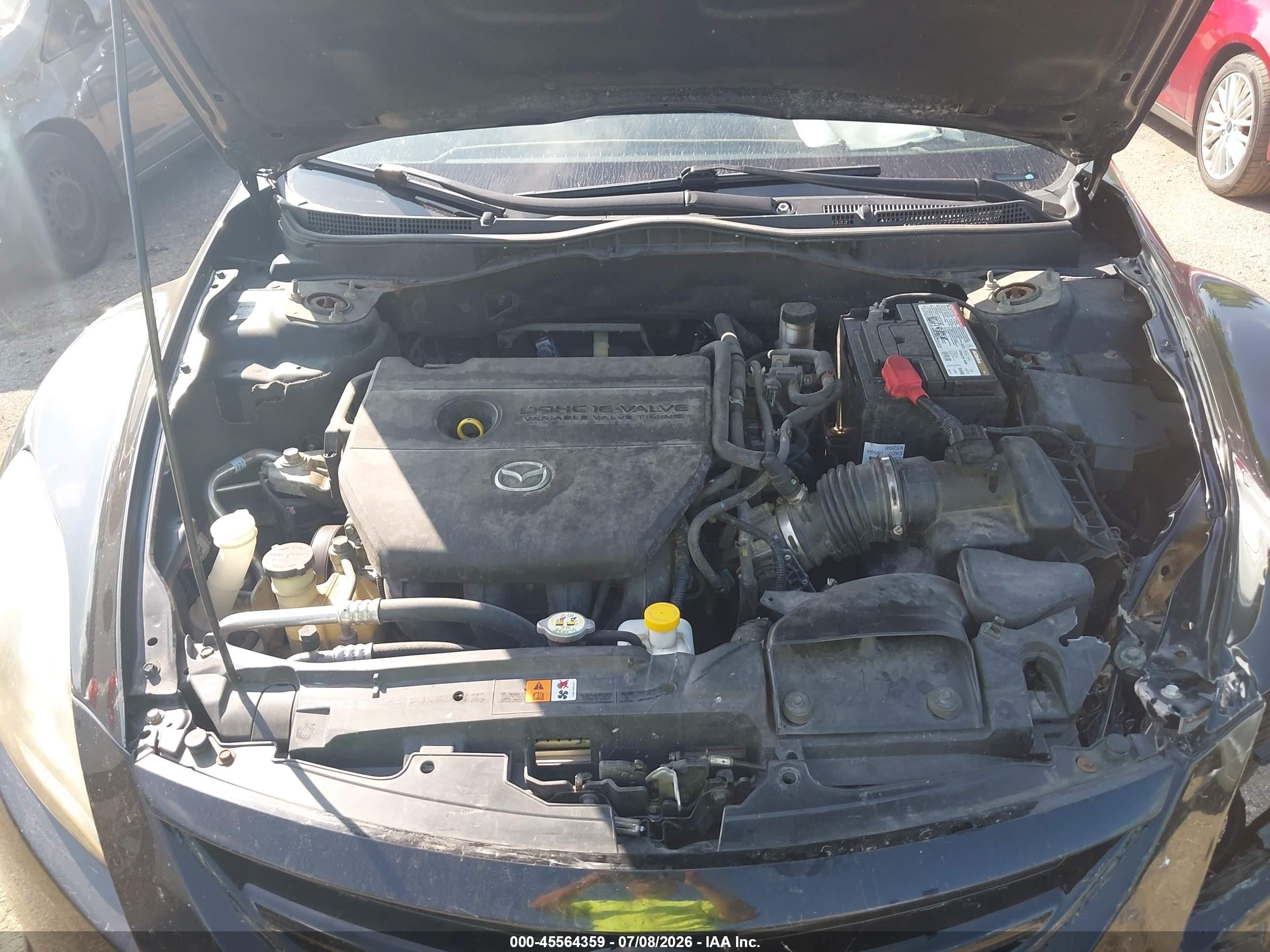 2012 Mazda Mazda6 I Sport Black vin: 1YVHZ8BHXC5M05827